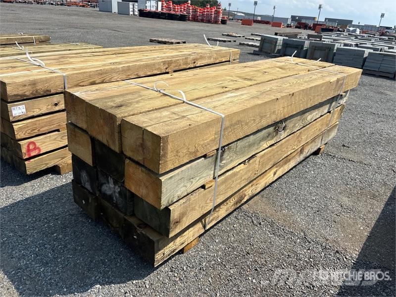 Quantity of (12) 8 in x 12 in x 10 ft Surplus Pres Other components