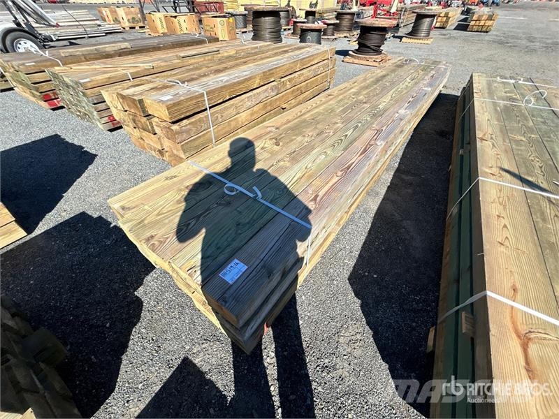  Quantity of (15) 6 x 8x 18 Ft Pressure Treated Lum مكونات أخرى