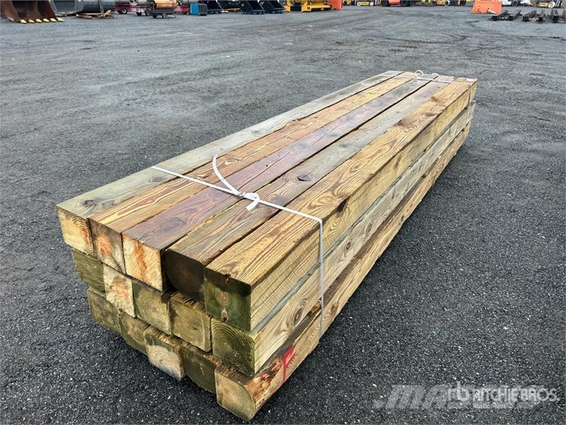 Quantity of (15) 8 in x 8 in x 14 Ft Pressure Trea 其他组件