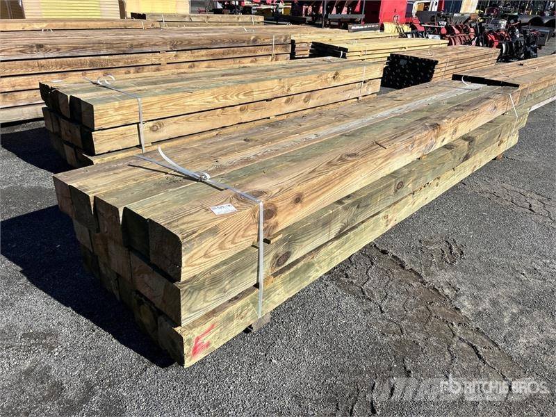 Quantity of (15) 8 in x 8 in x 16 ft Lumber Outros componentes