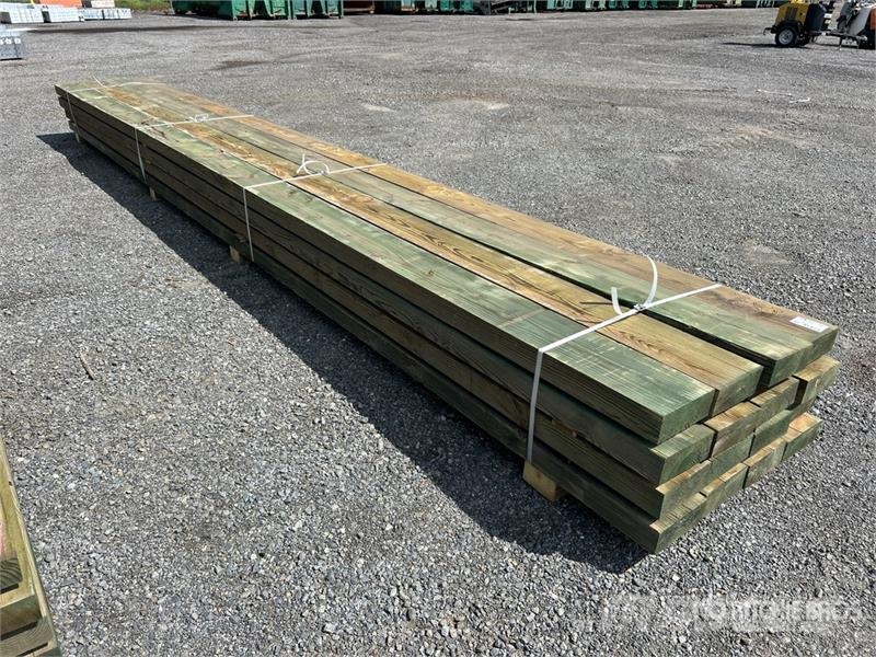 Quantity of (16) 4 in x 10 in x 24 ft Marine Grade Other components