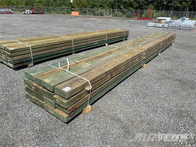Quantity of (16) 4 in x 10 in x 24 ft Marine Grade Other components