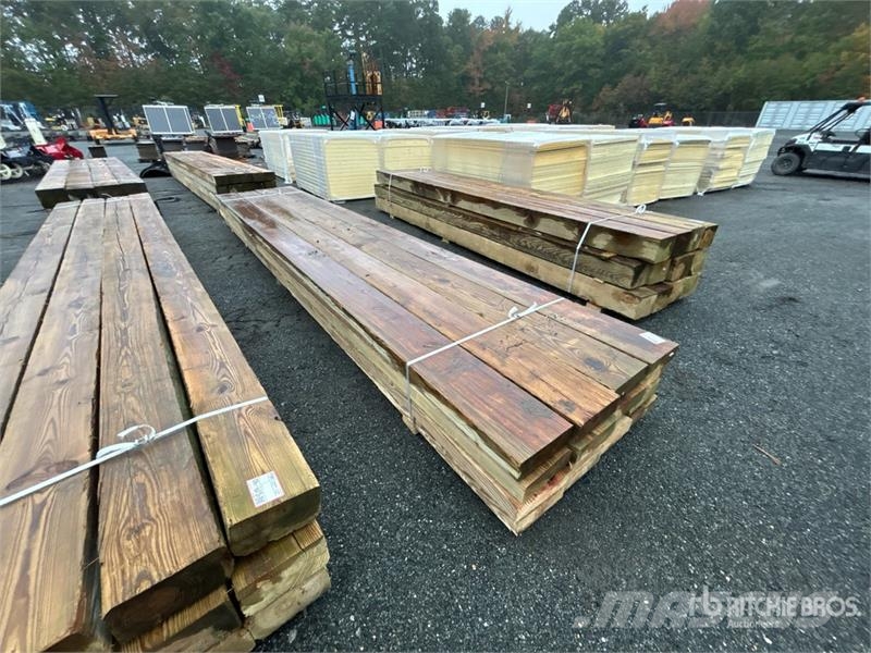  Quantity of (16) 4 in x 12 in x 20 Ft Pressure Tre 其他组件