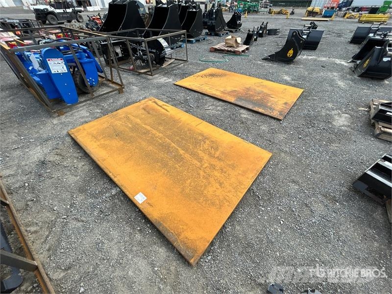  Quantity of (2)  AGT (.75 in Thick) Steel Plates ( Other components
