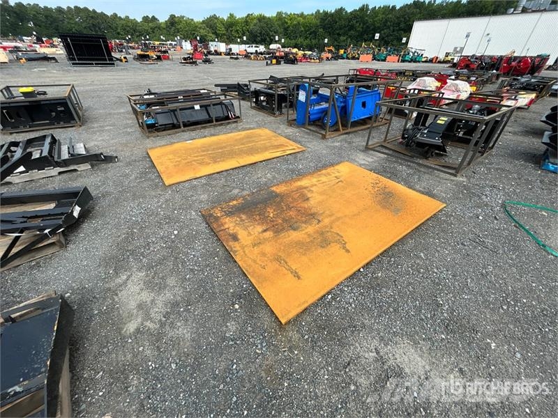  Quantity of (2)  AGT (.75 in Thick) Steel Plates ( Other components