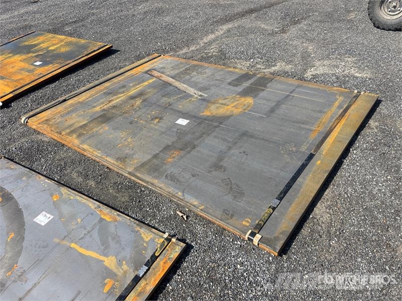 Quantity of (2) Kit Containers 72x107x.75 Steel P Other components