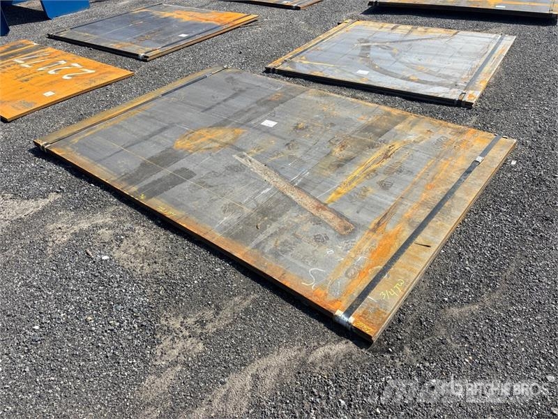 Quantity of (2) Kit Containers 72x107x.75 Steel P Other components