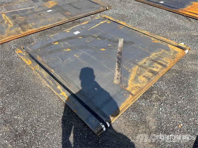 Quantity of (2) Kit Containers 72x75x.75 Steel Pl Other components