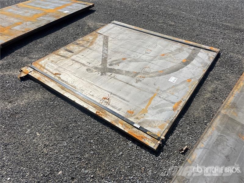 Quantity of (2) Kit Containers 72x75x.75 Steel Pl Other components