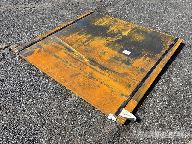 Quantity of (2) Kit Containers 70x73x.75 Steel Pl Other components