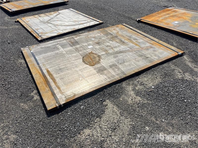 Quantity of (2) Kit Containers 72x107x.75 Steel P Other components