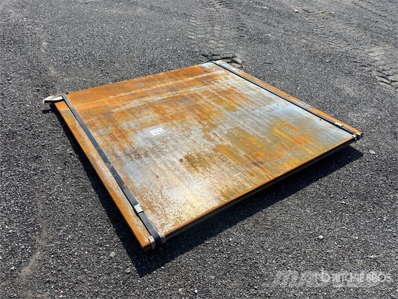 Quantity of (2) Kit Containers 70x73x.75 Steel Pl Other components
