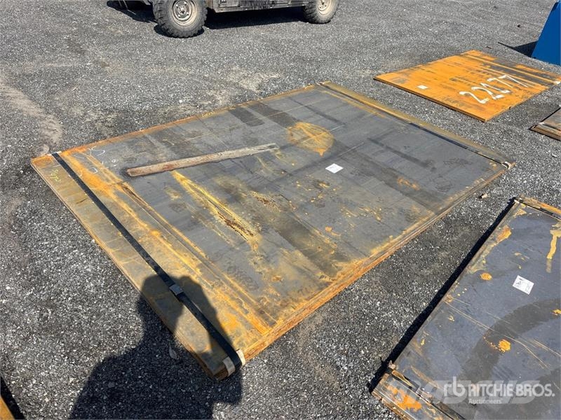 Quantity of (2) Kit Containers 72x107x.75 Steel P Other components