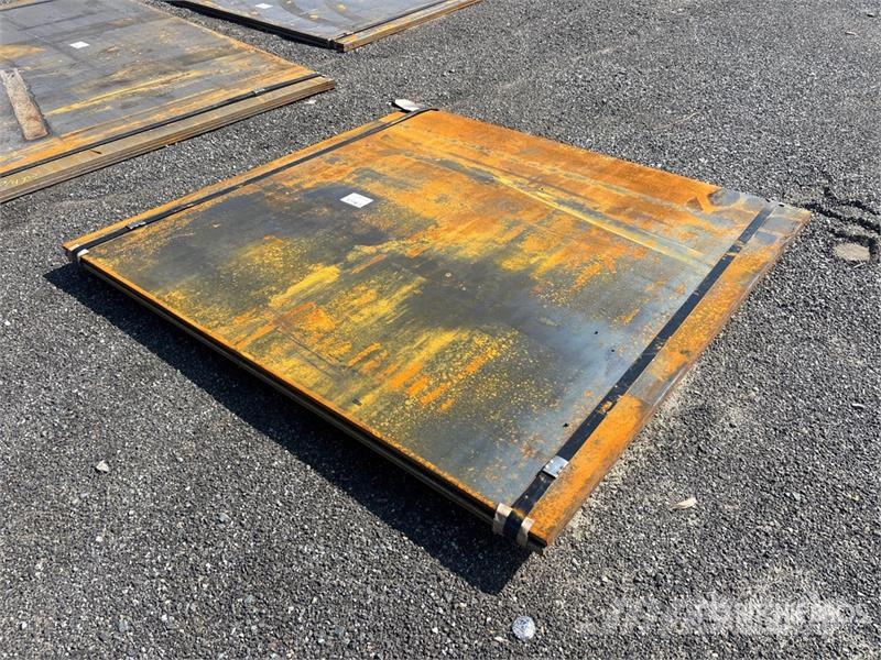 Quantity of (2) Kit Containers 70x73x.75 Steel Pl Other components