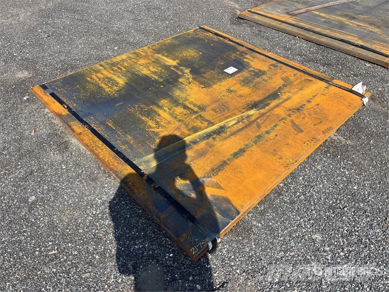 Quantity of (2) Kit Containers 70x73x.75 Steel Pl Other components