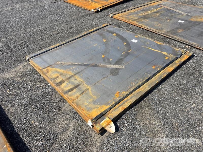 Quantity of (2) Kit Containers 72x75x.75 Steel Pl Other components