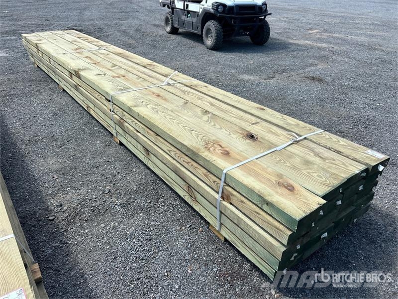 Quantity of (20) 3 in x 10 in x 20ft Marine Grade Other components