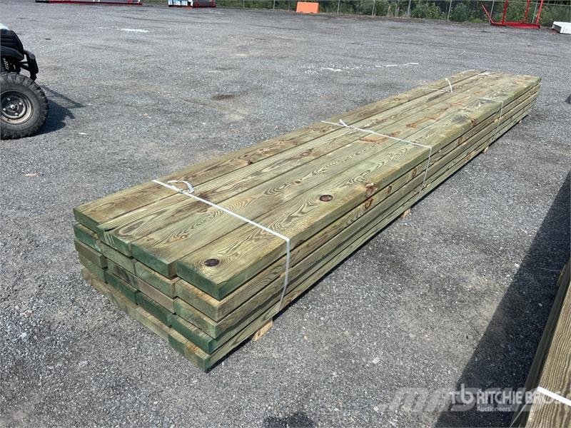 Quantity of (20) 3 in x 10 in x 20ft Marine Grade Other components