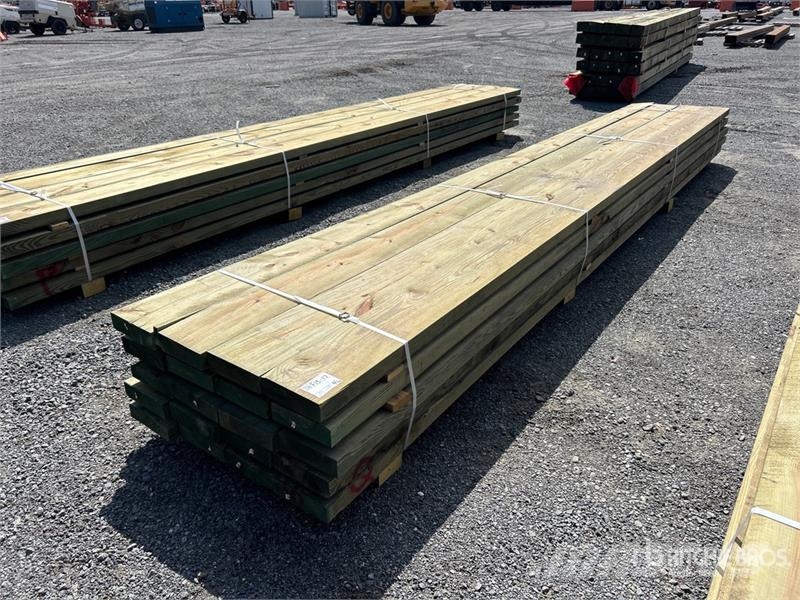 Quantity of (20) 3 in x 10 in x 20 ft Marine Grade Other components