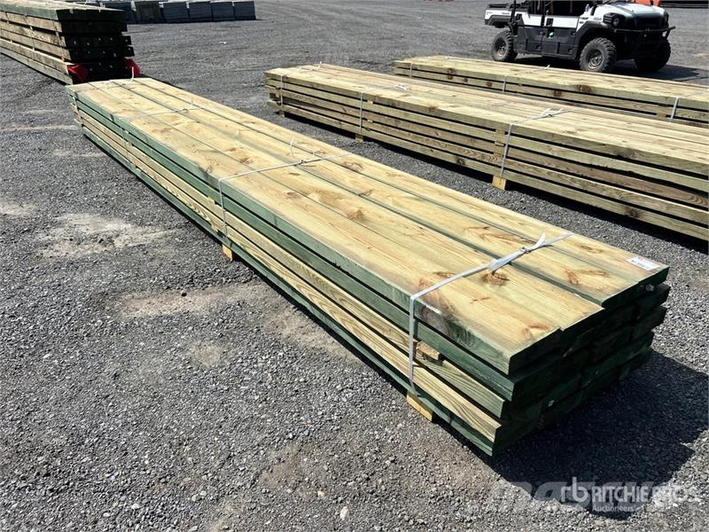 Quantity of (20) 3 in x 10 in x 20 ft Marine Grade Other components