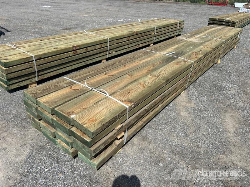 Quantity of (20) 3 in x 10 in x 20 ft Marine Grade Other components