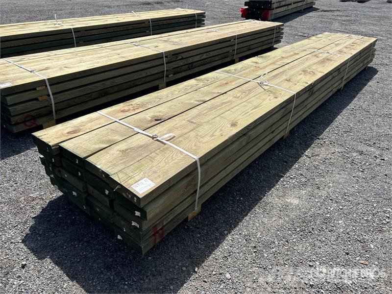 Quantity of (20) 3 in x 10 in x 20ft Marine Grade Other components