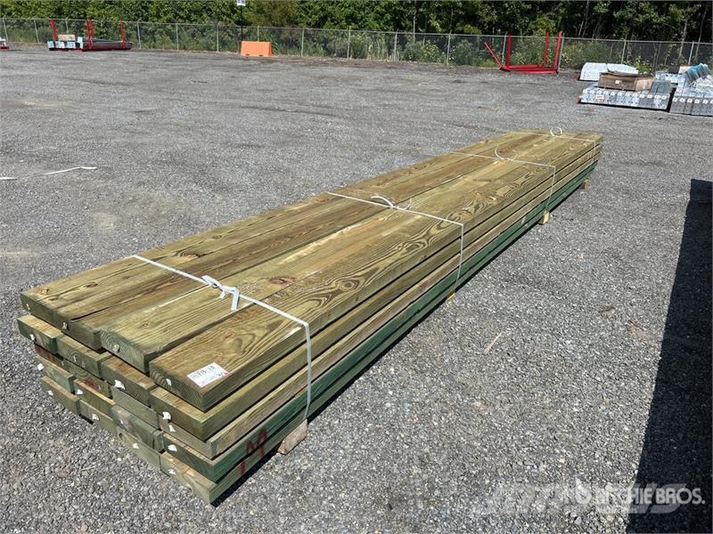 Quantity of (20) 3 in x 10 in x 20ft Marine Grade Other components