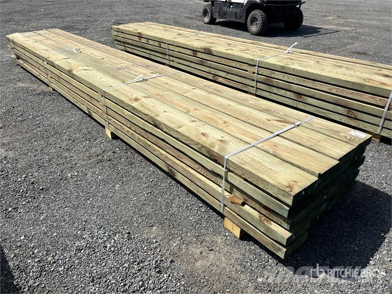 Quantity of (20) 3 in x 10 in x 20 ft Marine Grade Other components