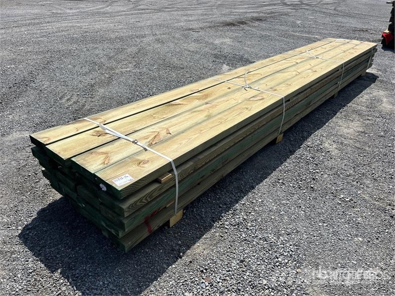Quantity of (20) 3 in x 10 in x 20 ft Marine Grade Other components