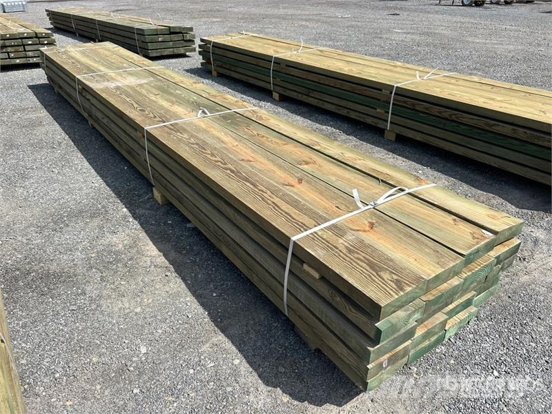 Quantity of (20) 3 in x 10 in x 20 ft Marine Grade Other components
