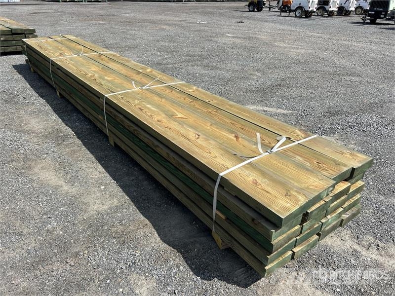 Quantity of (20) 3 in x 10 in x 20 ft Marine Grade Other components