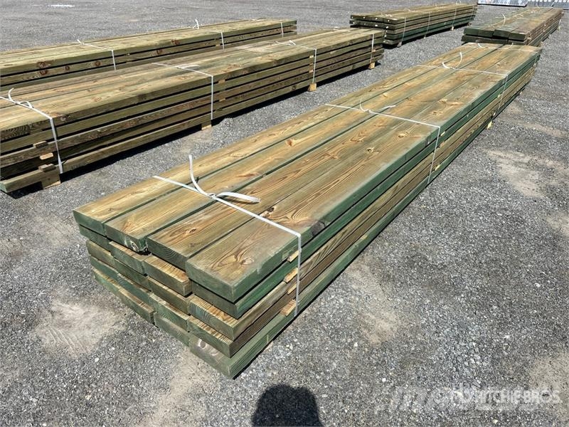 Quantity of (20) 3 in x 10 in x 20 ft Marine Grade Other components