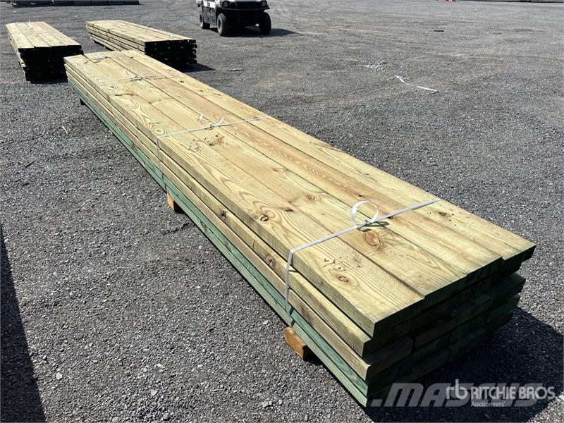 Quantity of (20) 3 in x 10 in x 20ft Marine Grade Other components