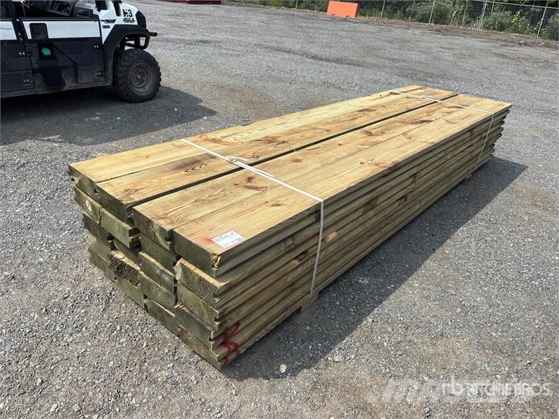 Quantity of (20) 4 in x 10 in x 12 ft T&G Surplus Other components