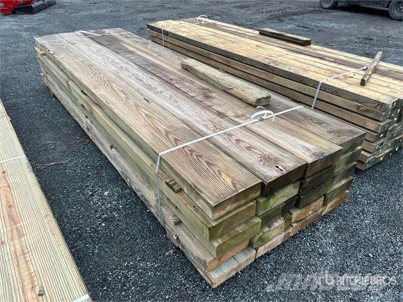 Quantity of (20) 4 in x 12 in x 12 ft Pressure Tre Drugi deli