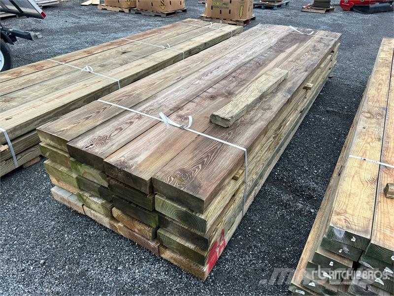 Quantity of (20) 4 in x 12 in x 12 ft Pressure Tre Drugi deli