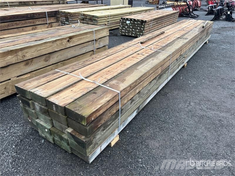  Quantity of (20) 4 in x 10 in x 20 ft Marine Grade Drugi deli