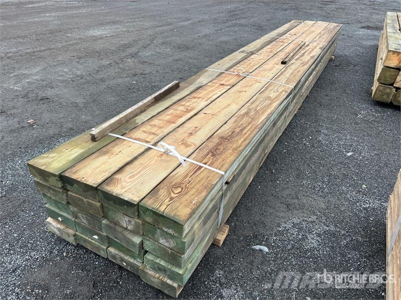  Quantity of (20) 4 in x 10 in x 20 ft Marine Grade Drugi deli