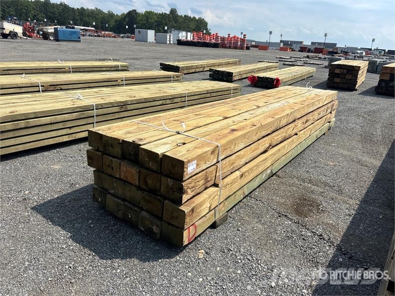 Quantity of (20) 6 in x 8 in x 16 ft Surplus Press Other components