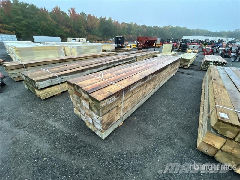 Quantity of (20) 6 in x 10 in x 18 Ft Pressure Tre Drugi deli