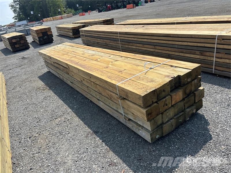 Quantity of (20) 6 in x 8 in x 16 ft Surplus Press Other components