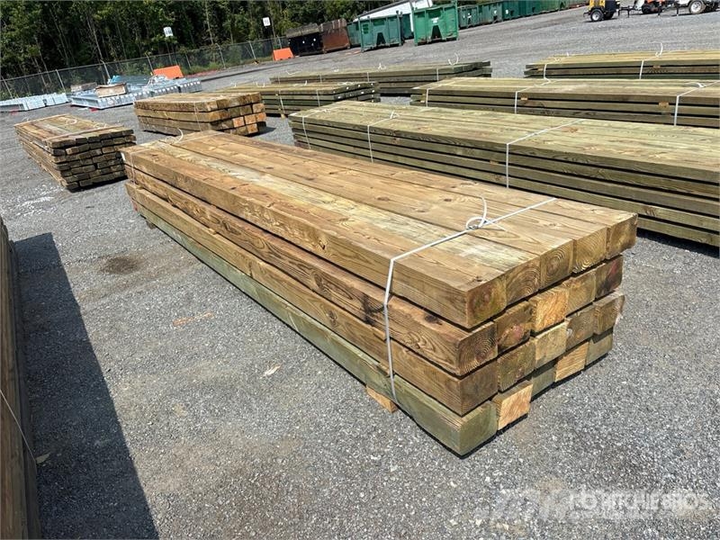 Quantity of (20) 6 in x 8 in x 16 ft Surplus Press Other components