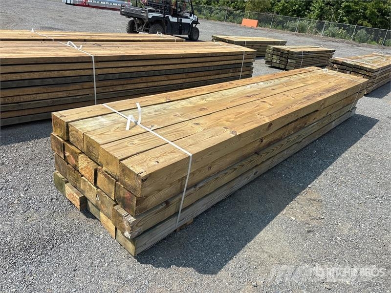Quantity of (20) 6 in x 8 in x 16 ft Surplus Press Other components