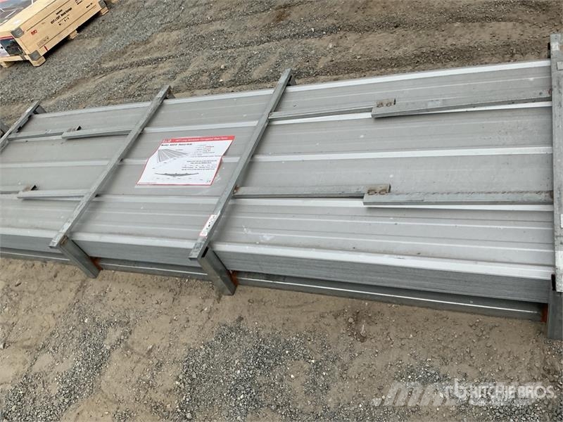 Quantity of (200) MTO A0310 Galvalume Corrugated 기타 부품