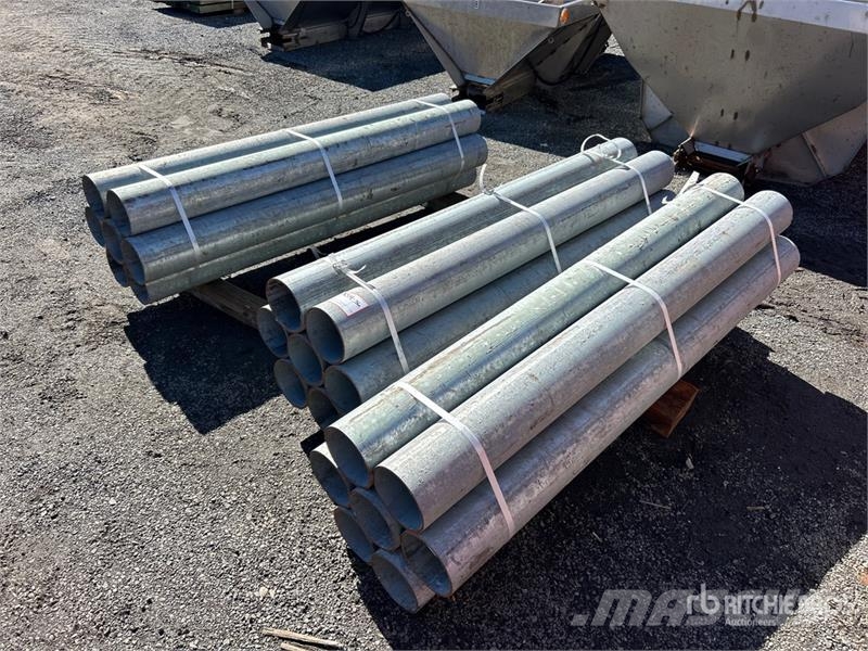  Quantity of (21) 6 In Galvanized Bollards Otros componentes