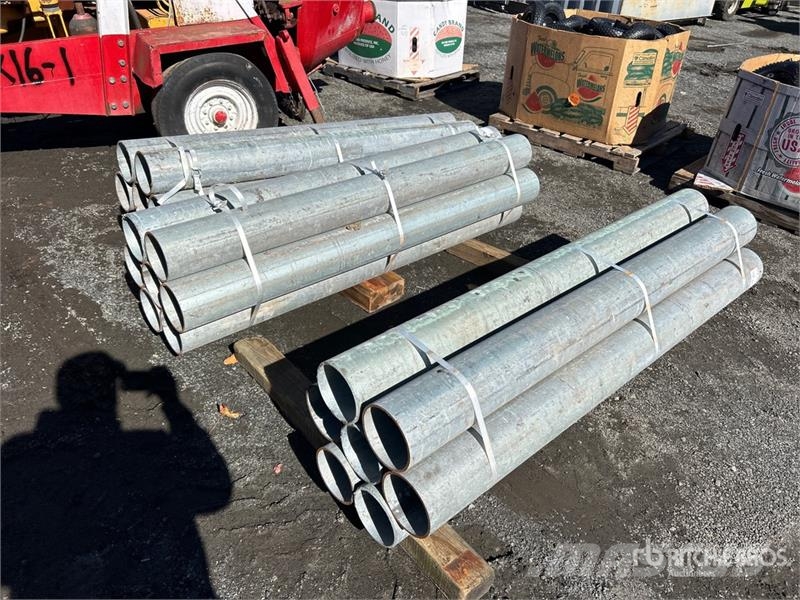  Quantity of (21) 6 In Galvanized Bollards Otros componentes