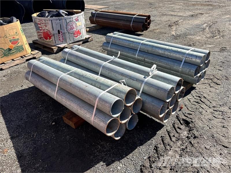  Quantity of (21) 6 In Galvanized Bollards Otros componentes