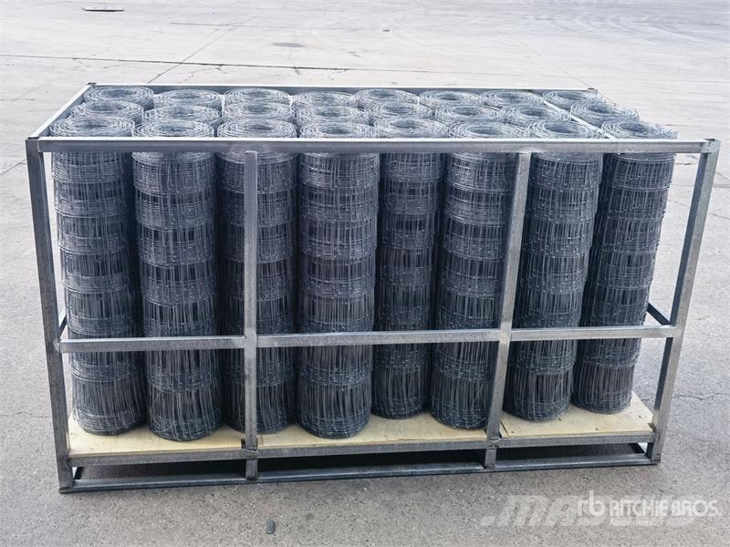 Quantity of (24) SUNTOP S4800 200 ft x 40 in Galv Fencing equipment
