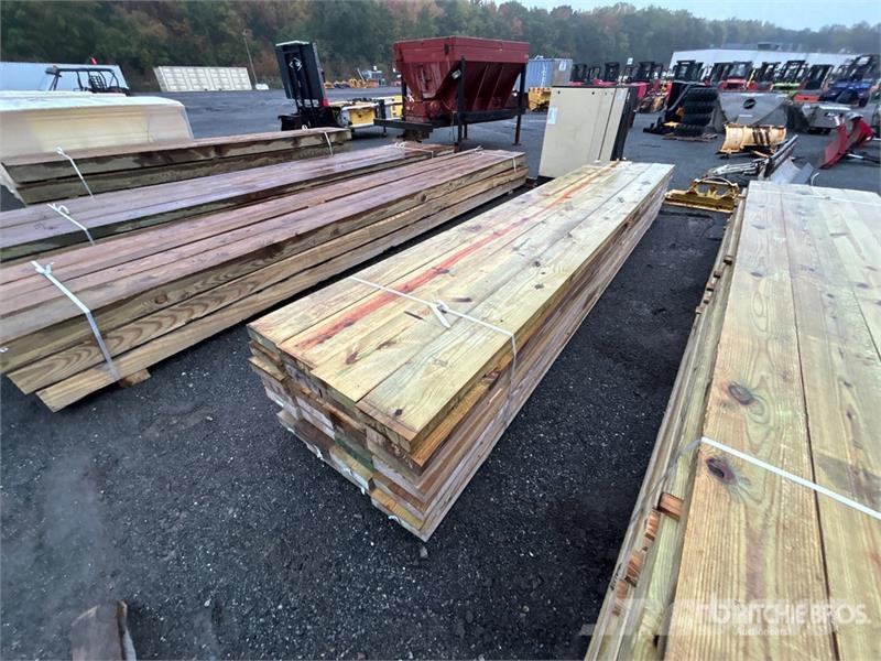 Quantity of (28) 3 in x 10 in x 16 Ft Pressure Tre Drugi deli