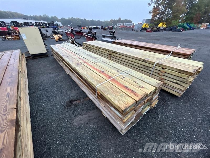 Quantity of (28) 3 in x 10 in x 16 Ft Pressure Tre Drugi deli